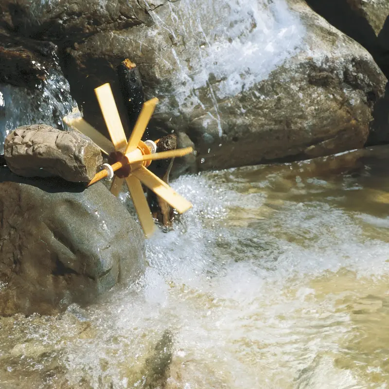 Kraul Small Waterwheel Kit 1