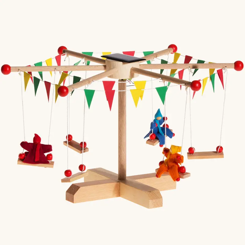 Kraul Wooden Solar Carousel Kit 1
