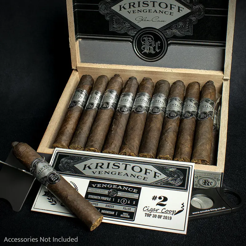 Kristoff Vengeance Robusto Cigar - Box Of 20 Cigars 1
