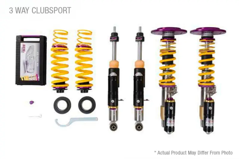Kw Clubsport 3-Way Kit 13-16 Porsche Boxster/Cayman (981) / 2017+ 718 Boxster/Cayman (982) 1