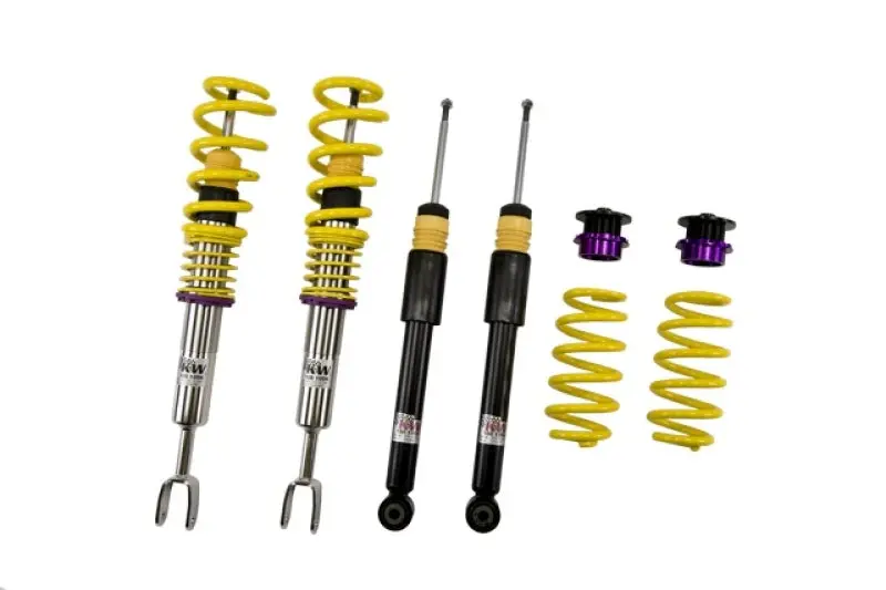 Kw Coilover Kit V1 Audi A4 (8D/B5) Sedan + Avant; Fwd; All Engines Vin# Up To 8D*X199999 1