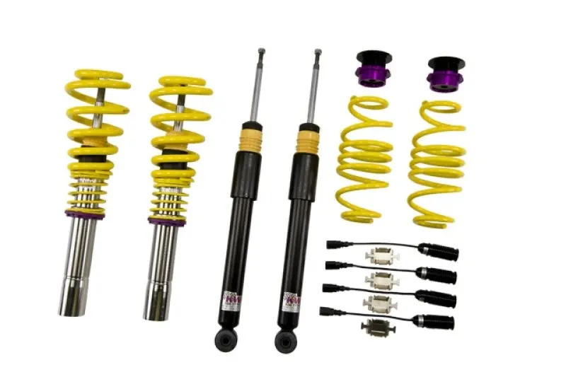 Kw Coilover Kit V1 Audi A4 S4 (8K/B8) W/ Electronic Dampening Control Sedan Fwd + Quattro 1