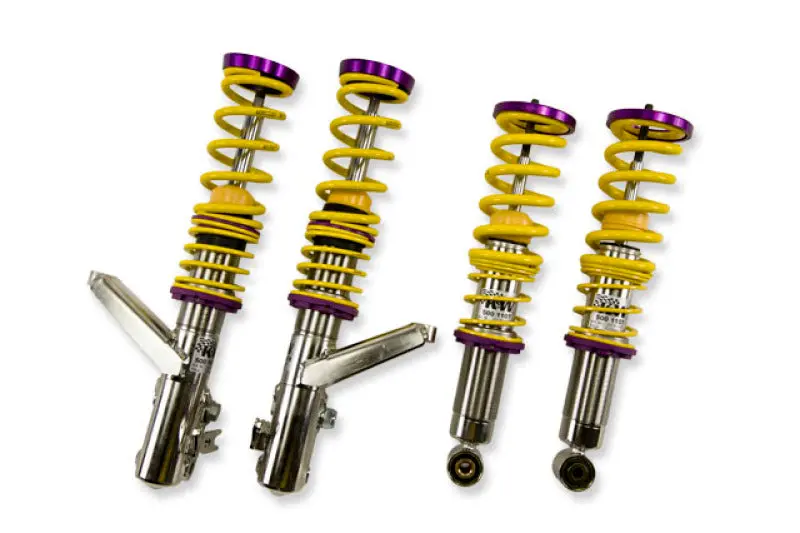 Kw Coilover Kit V1 Honda Civic (All Excl. Hybrid) W/ 14Mm (0.55) Front Strut Lower Mounting Bolt 2