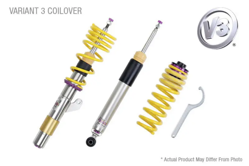Kw Coilover Kit V3 13-19 Cadillac Ats Rwd / Ats-V Rwd W/ Magnetic Ride 1