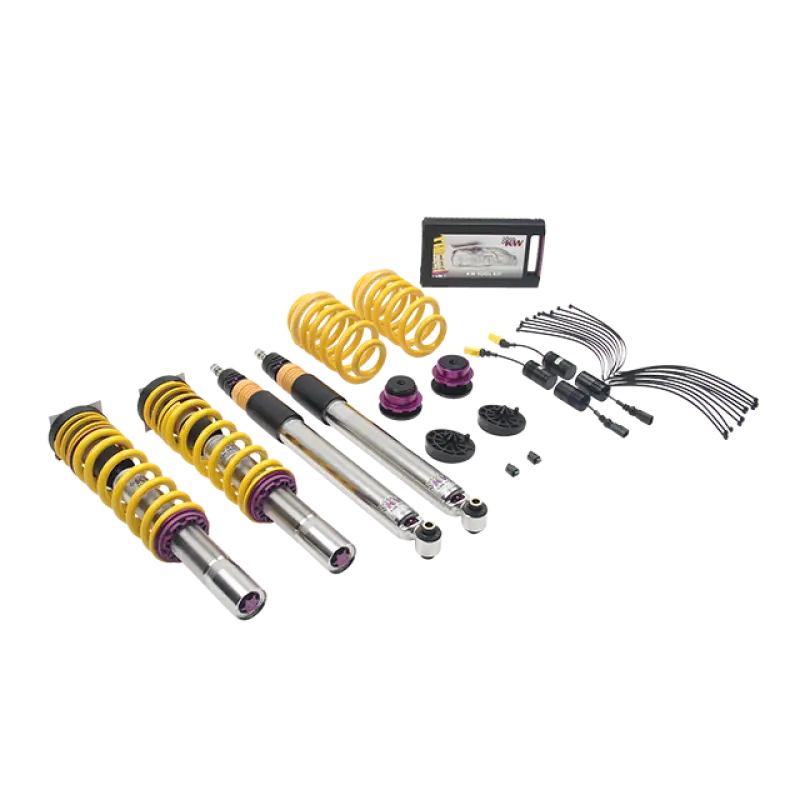 Kw Coilover Kit V3 2017+ Audi A4 (B9) Sedan 2Wd W/ Electronic Dampers 1