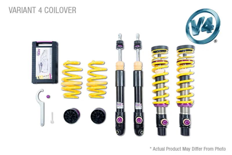 Kw Coilover Kit V4 2021+ Porsche 911 (991) Turbo /Turbo S/ Coupe / Cabrio 1