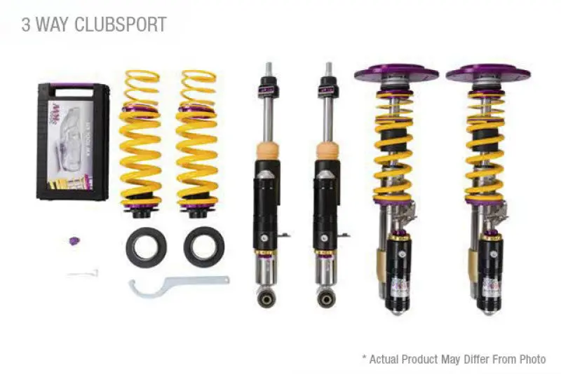 Kw Porsche 911 Gt2rs 991.2 Without Oe Noselift Clubsport Coilover Kit 3-Way 2