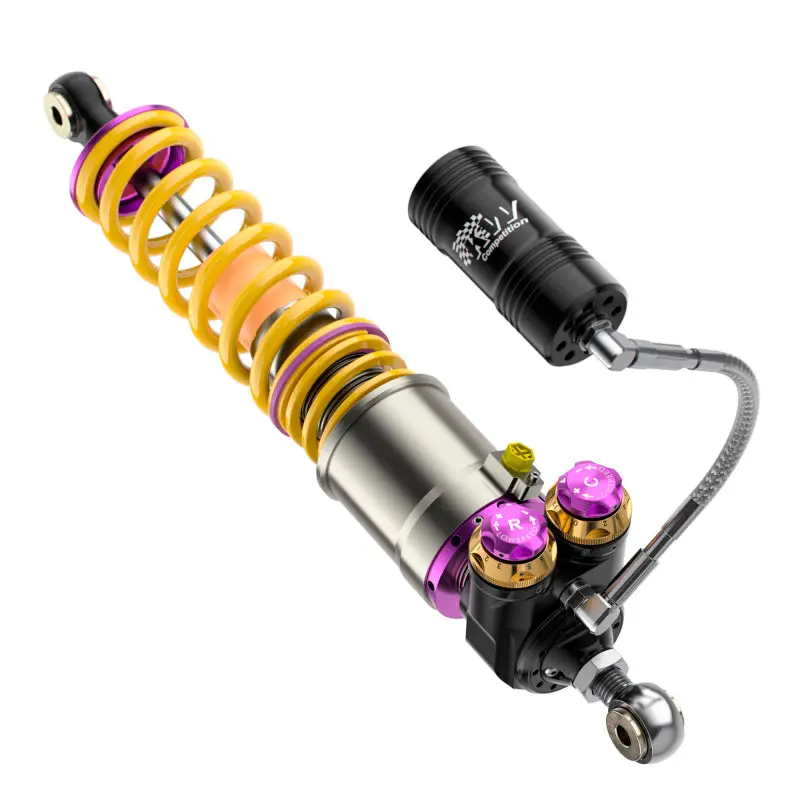 Kw Porsche Carrera Gt Hls & V5 Coilover Kit W/ Black Springs 2