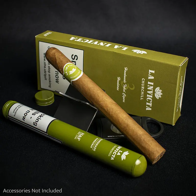 La Invicta Honduran Tubos Churchill Cigar - Single 2