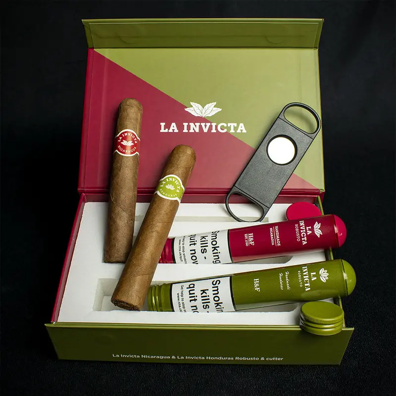 La Invicta Nicaraguan & Honduran Robust Tubos Gift Box 1