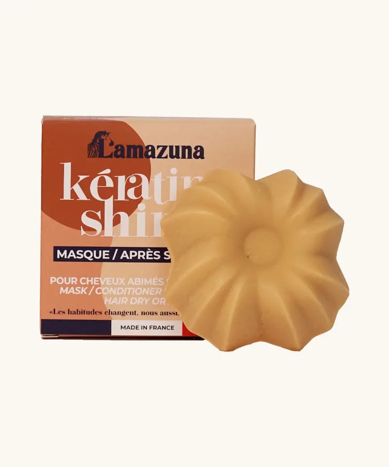 Lamazuna Keratin Repair Solid Conditioner 1