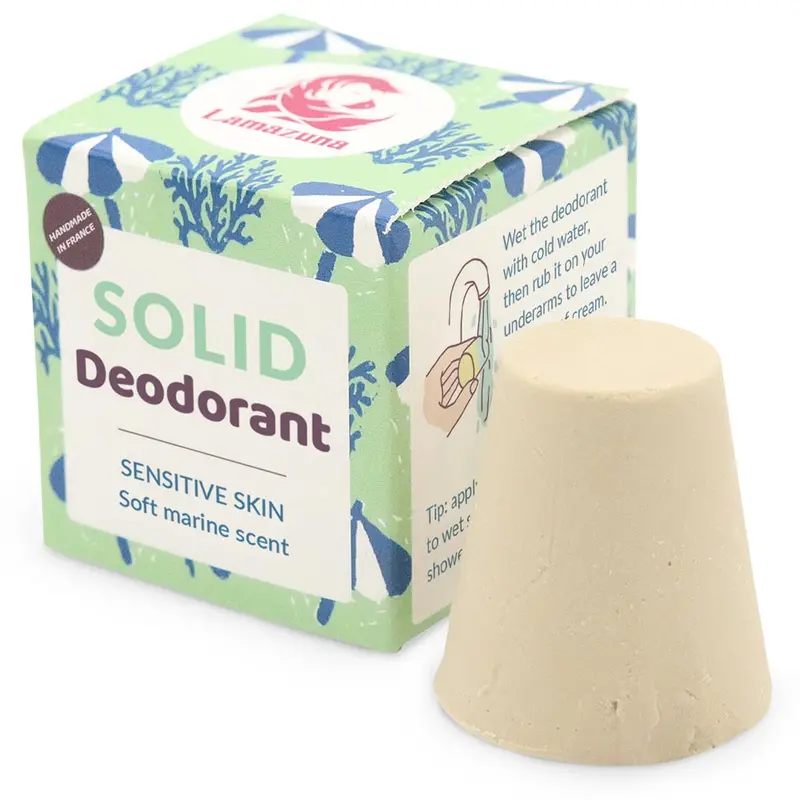 Lamazuna Marine Scent Solid Deodorant Bar Sensitive 1