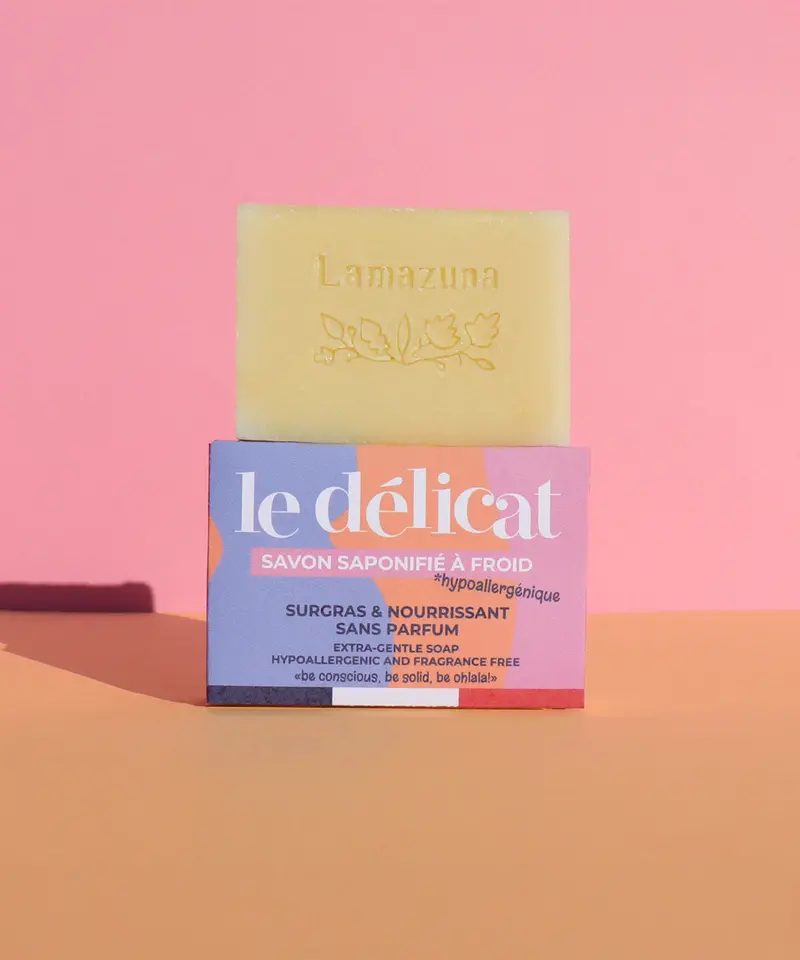 Lamazuna Sensitive Skin Soap Bar 1