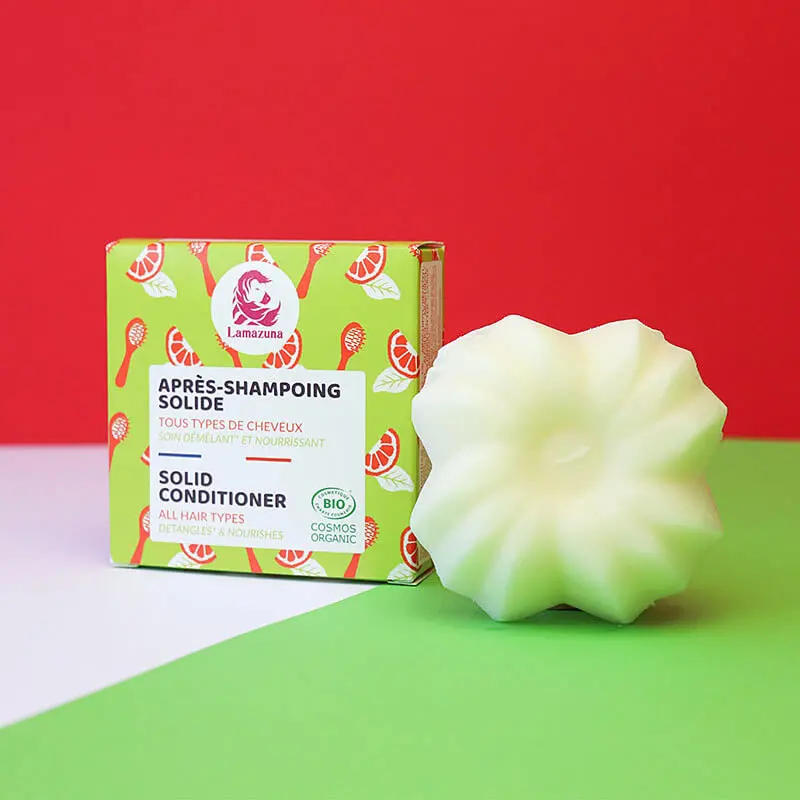 Lamazuna Solid Conditioner Bar - Detangling & Nourishing 1