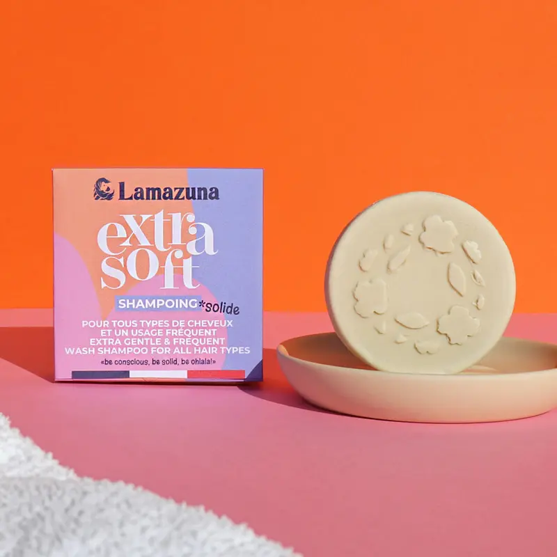Lamazuna Solid Shampoo All Hair Types - Exotic Fruits 1