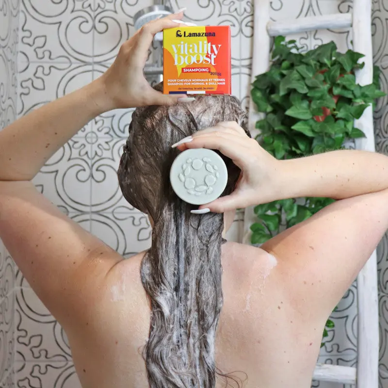 Lamazuna Solid Shampoo Normal & Dull Hair - Vitality Boost 2