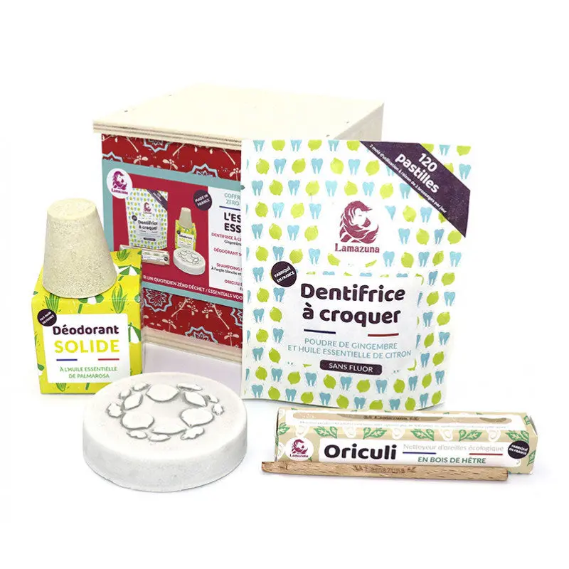 Lamazuna Zero Waste Bathroom Gift Pack - Red 1