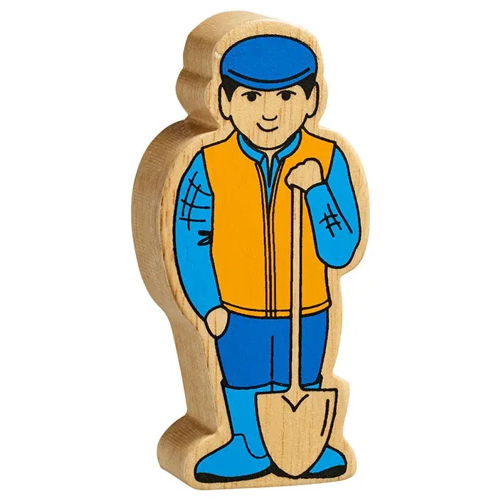 Lanka Kade Blue & Yellow Farm Man 1