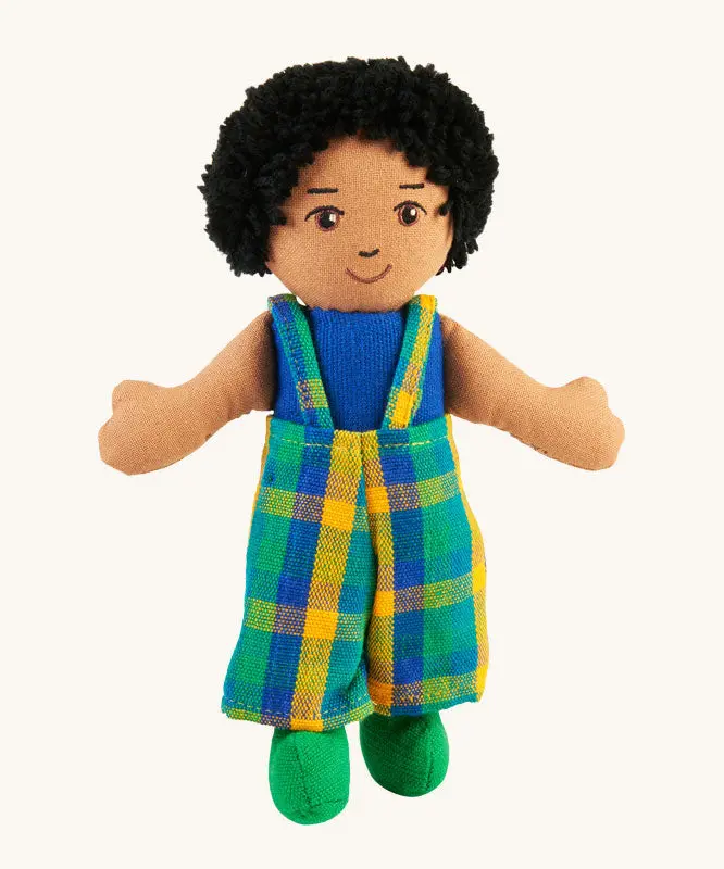 Lanka Kade Boy Doll - Brown Skin, Black Hair 1