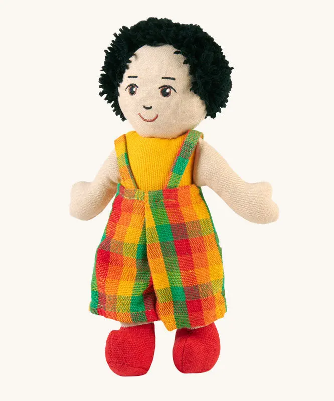 Lanka Kade Boy Doll - White Skin, Black Hair 1
