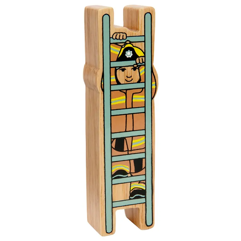Lanka Kade Brown Firefighter On Ladder Toy 1