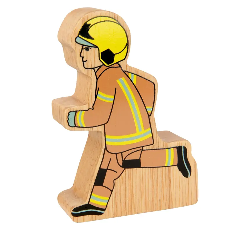 Lanka Kade Brown Running Firefighter Toy 1