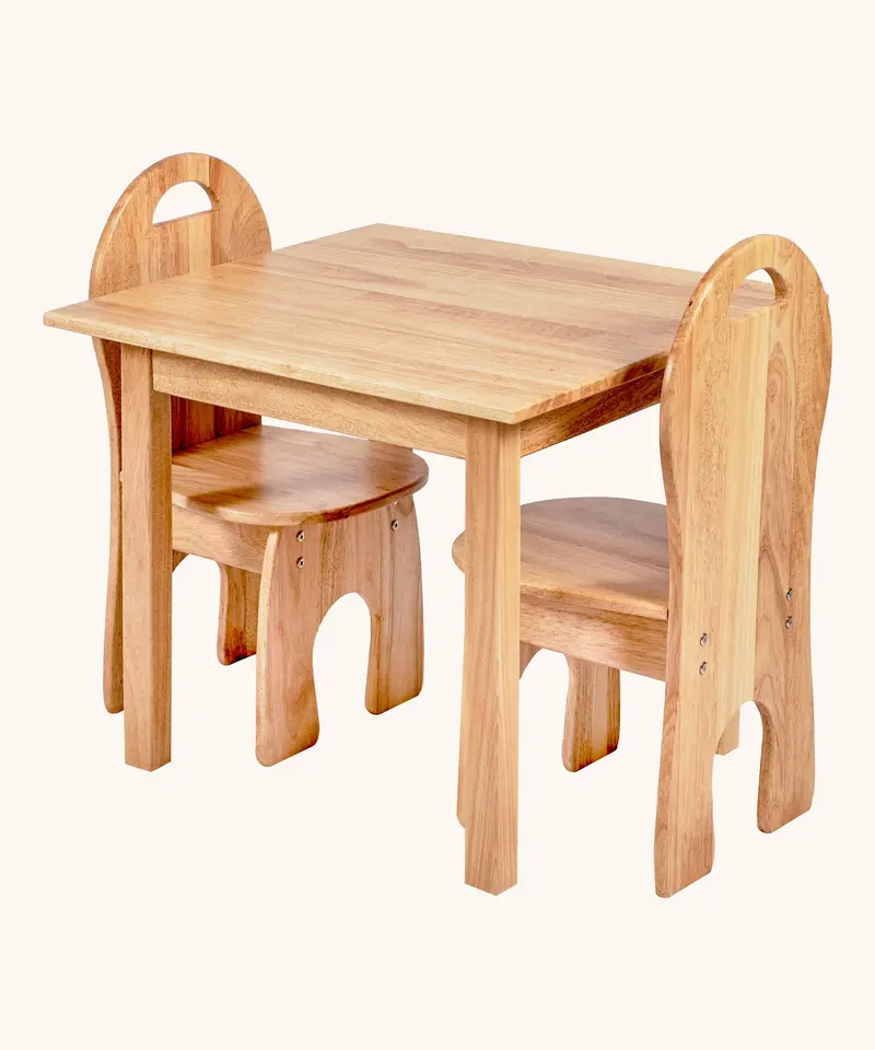 Lanka Kade Children's Wooden Table & Chairs Set 1