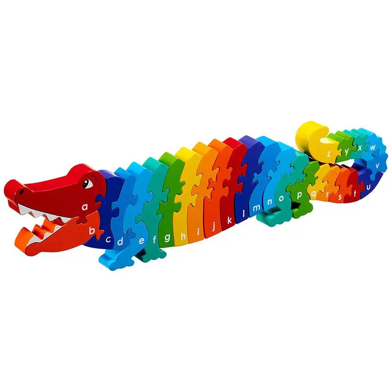 Lanka Kade Crocodile Jigsaw Alphabet 1