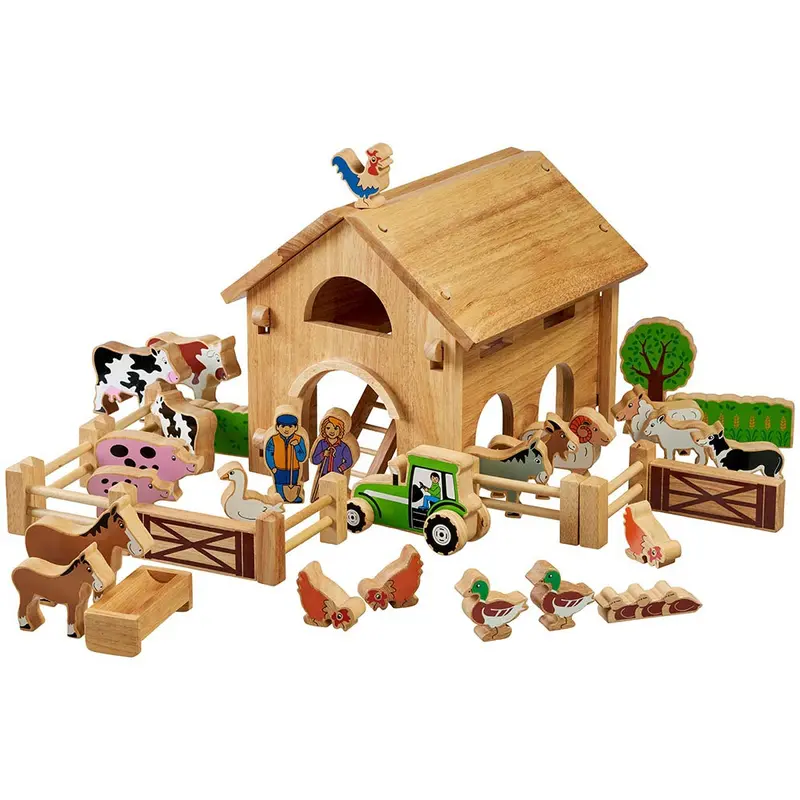 Lanka Kade Deluxe Farm & Barn Set With Colourful Characters 1