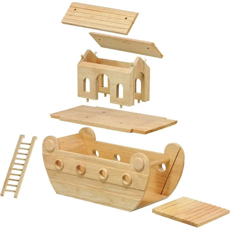 Lanka Kade Deluxe Noah's Ark & 24 Coloured Characters 2