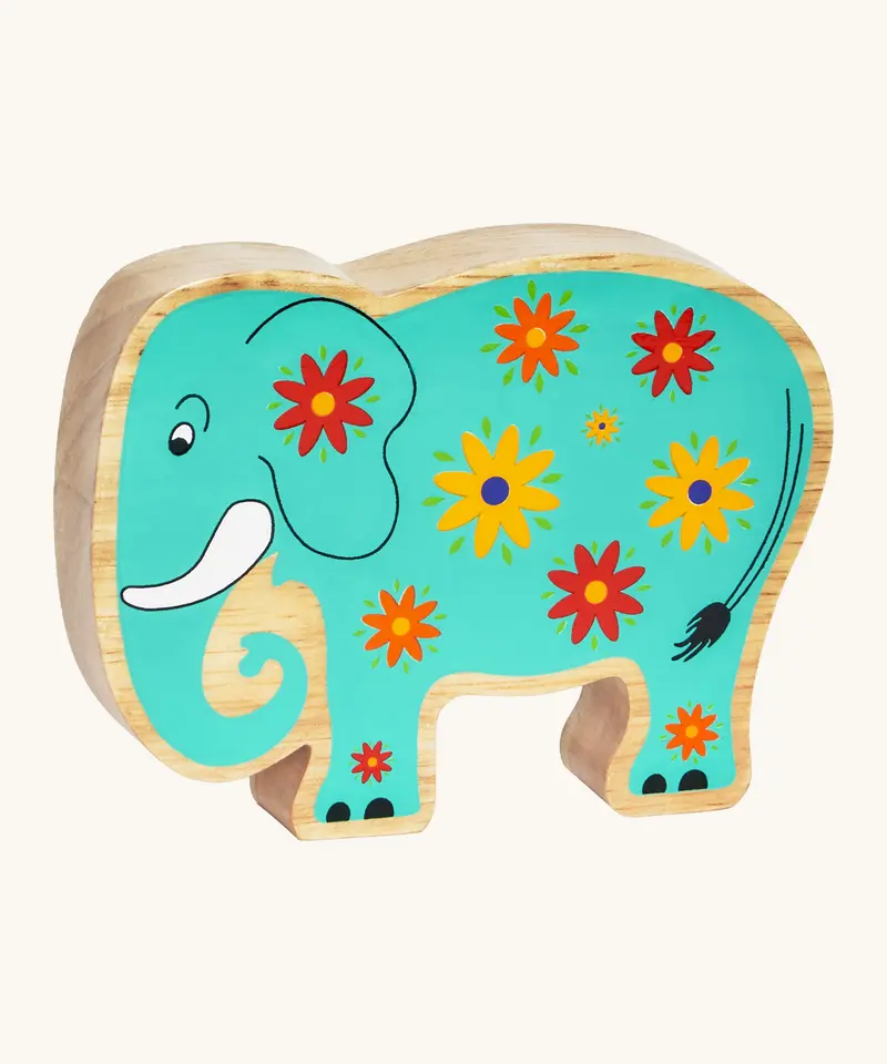 Lanka Kade Elephant - Green Flower 1