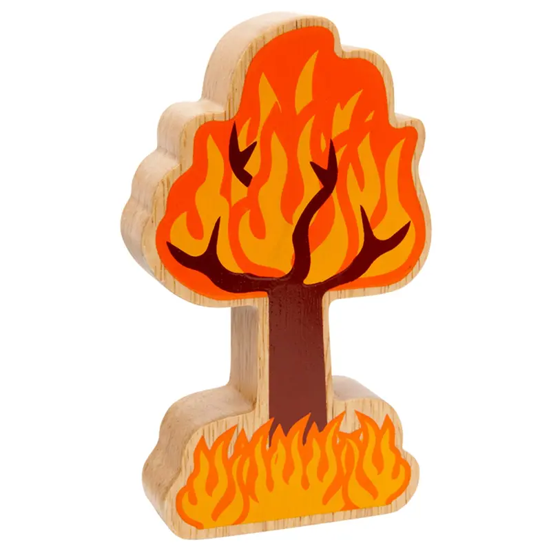 Lanka Kade Green & Orange Tree On Fire Toy 1