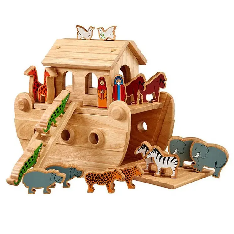 Lanka Kade Junior Noah's Ark & 18 Coloured Characters 1