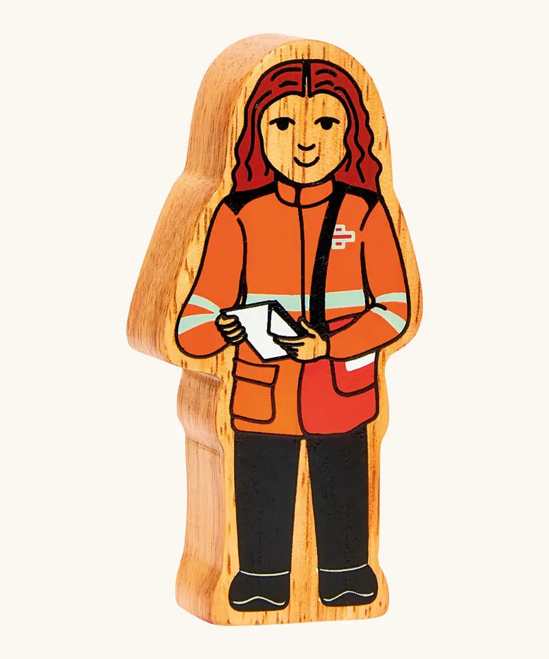 Lanka Kade Orange & Black Delivery Woman 1