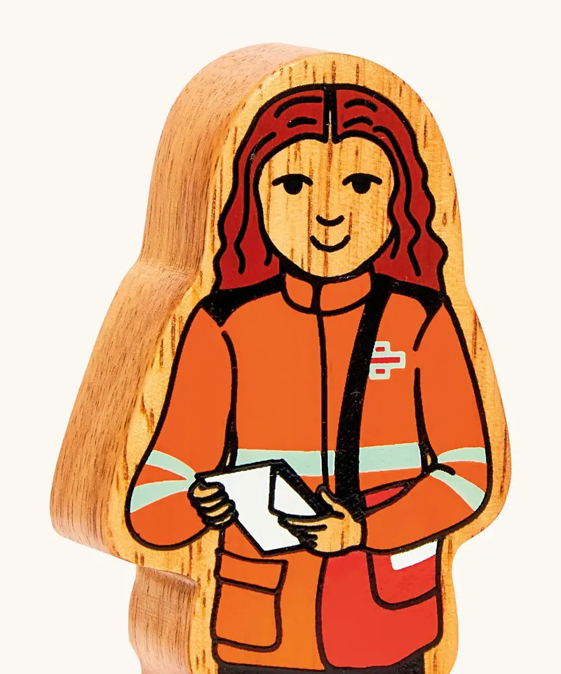 Lanka Kade Orange & Black Delivery Woman 2