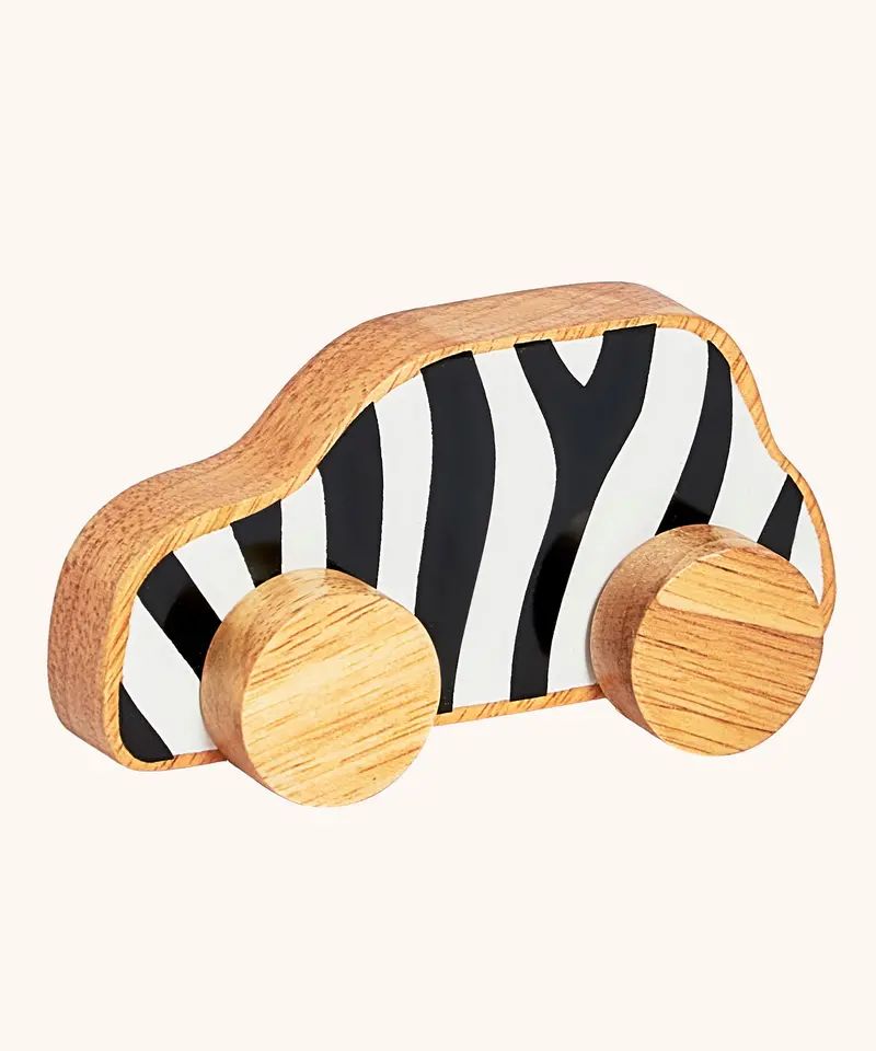 Lanka Kade Push Along Car - Zebra 1