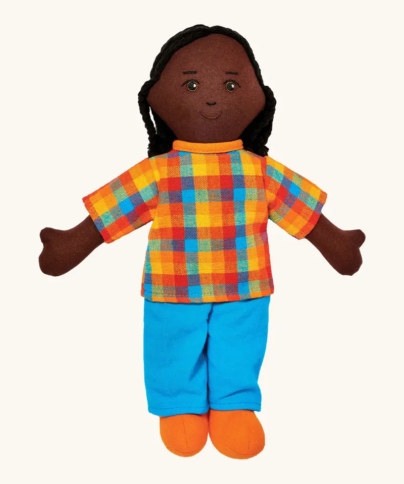 Lanka Kade Rag Doll Dad - Black Skin, Black Hair 1