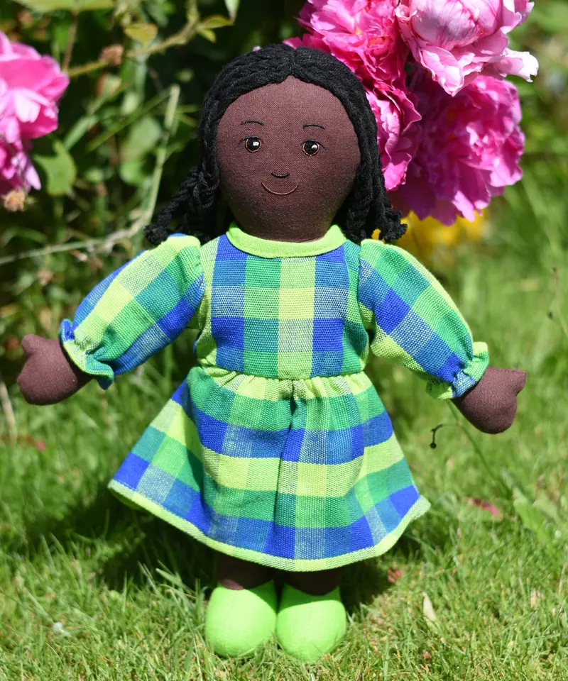 Lanka Kade Rag Doll Mum - Black Skin, Black Hair 2