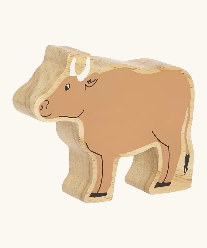 Lanka Kade Wooden Brown Ox 1