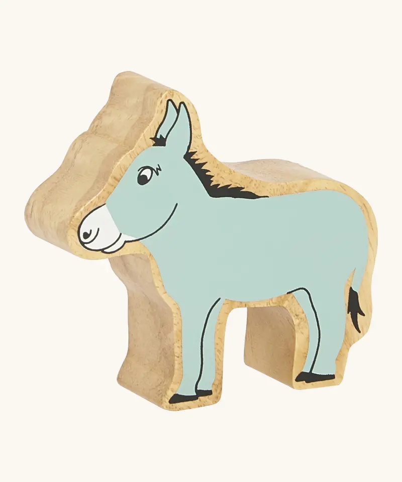 Lanka Kade Wooden Grey Donkey 1