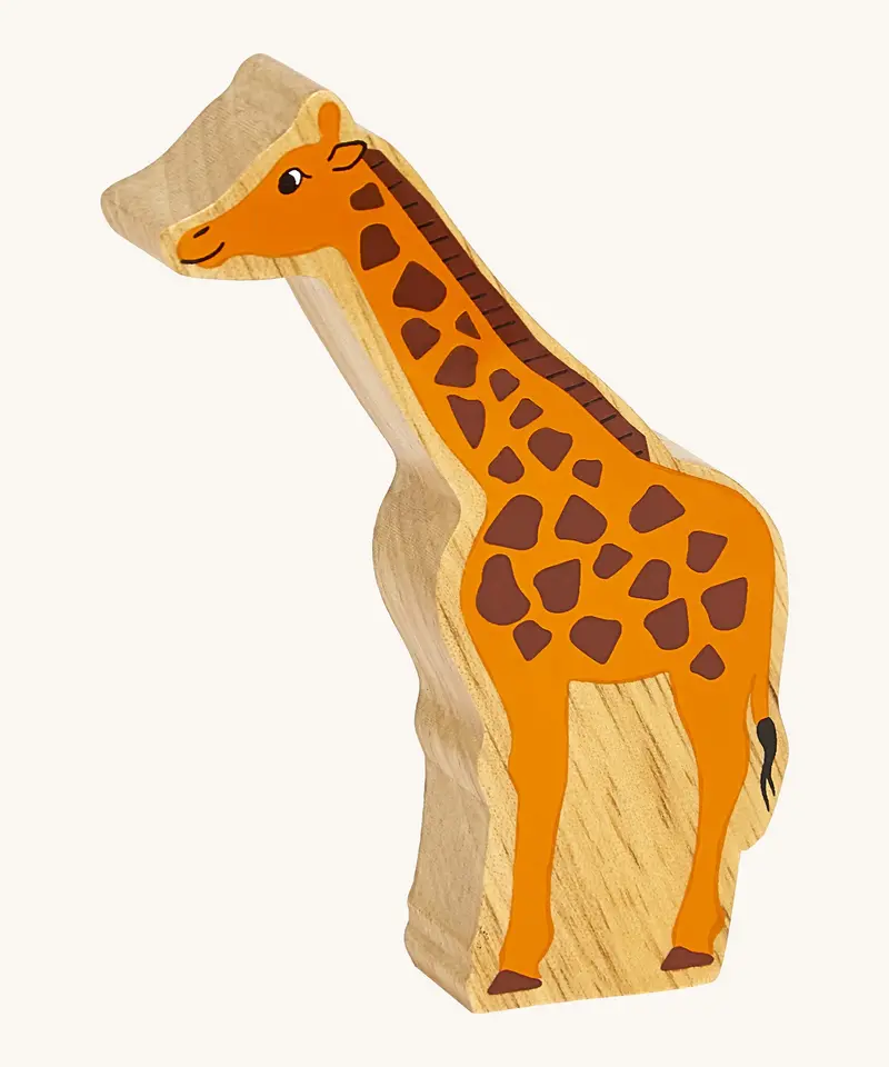 Lanka Kade Wooden Orange Giraffe 1