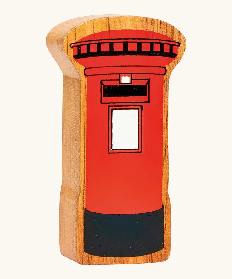 Lanka Kade Wooden Red Postbox 1
