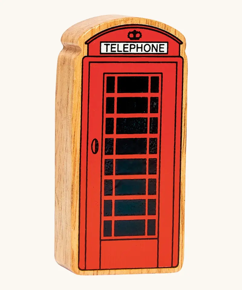 Lanka Kade Wooden Red Telephone Box 1