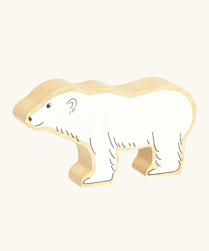 Lanka Kade Wooden White Polar Bear 1