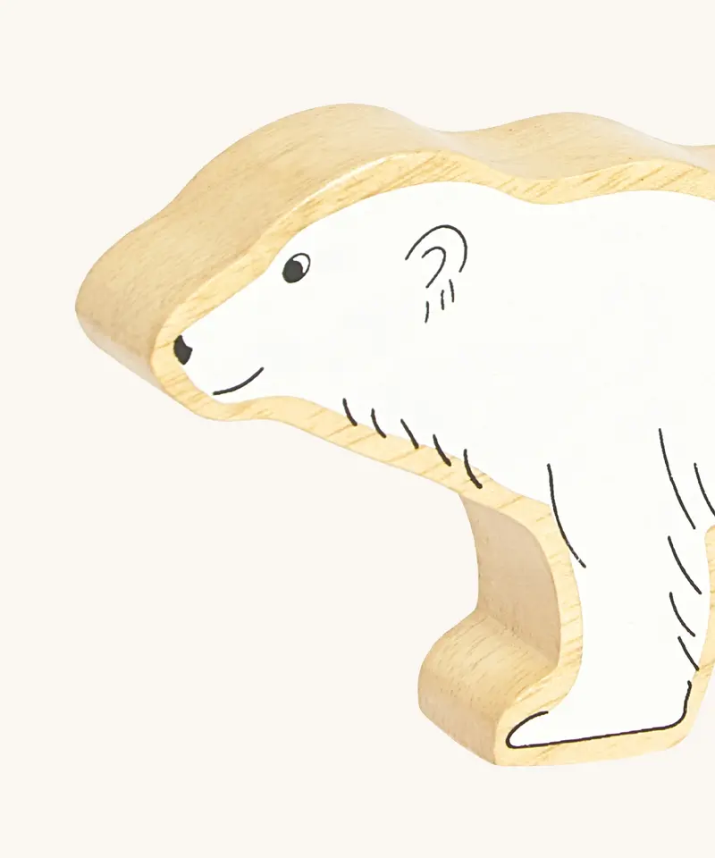 Lanka Kade Wooden White Polar Bear 2