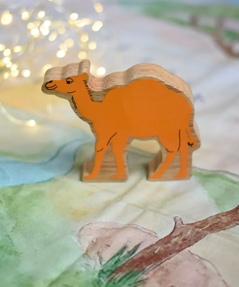 Lanka Kade Wooden Yellow Camel 2
