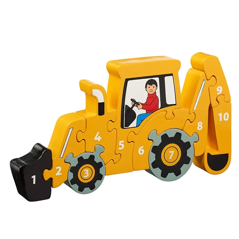 Lanka Kade Yellow Digger 1-10 Jigsaw 1