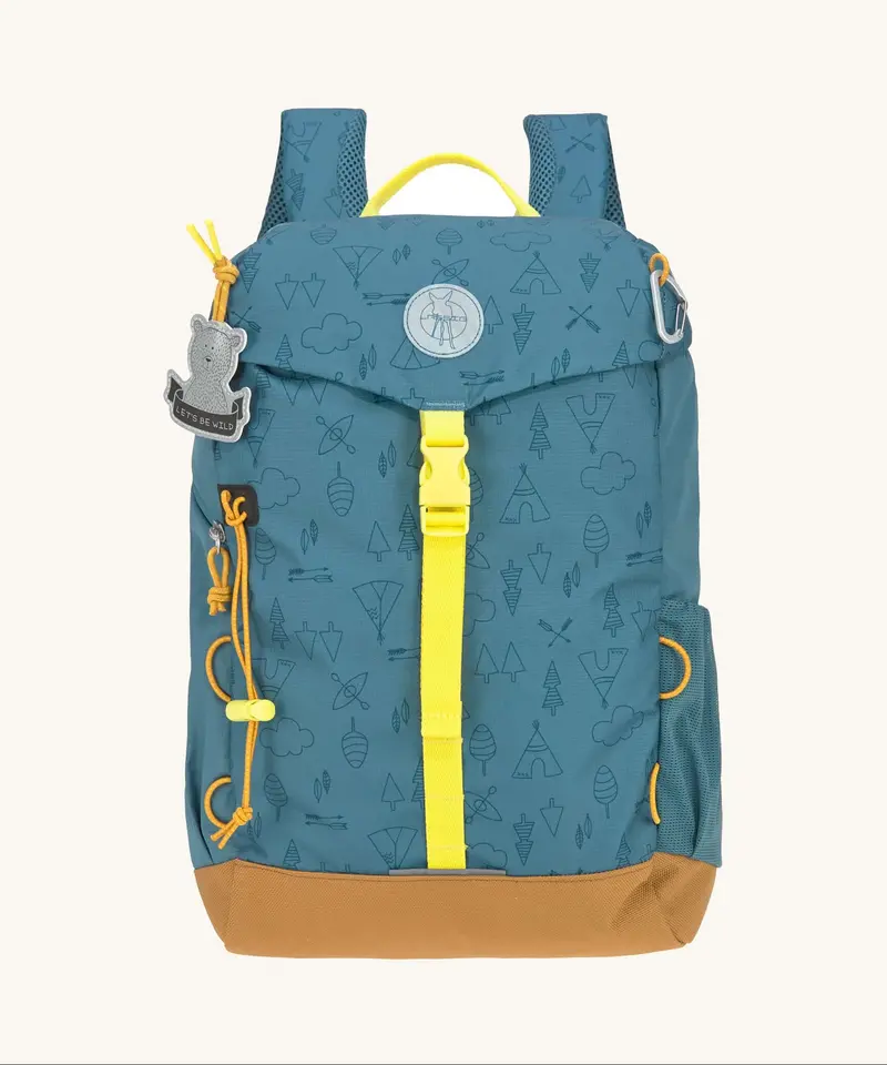 Lassig Kids Big Outdoor Backpack - Adventure Blue 1