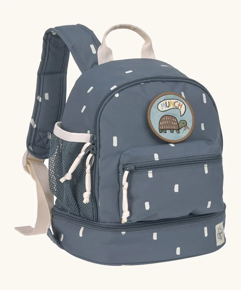 Lassig Kids Mini Backpack - 'Happy Prints' Blue 1