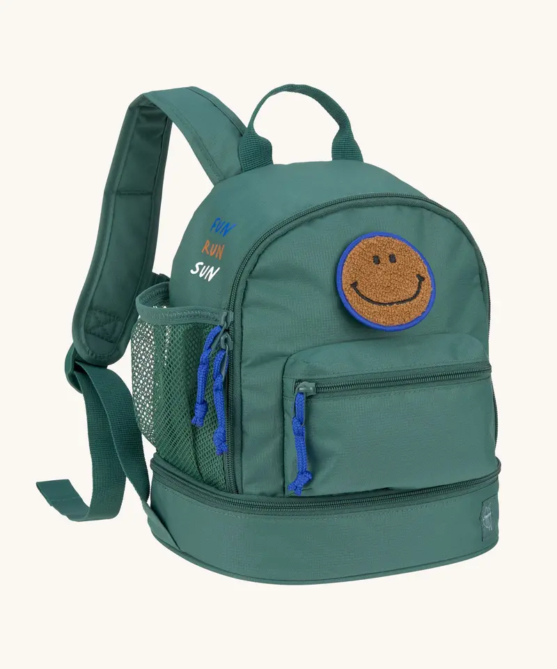 Lassig Kids Mini Backpack - 'Little Gang' Green 1